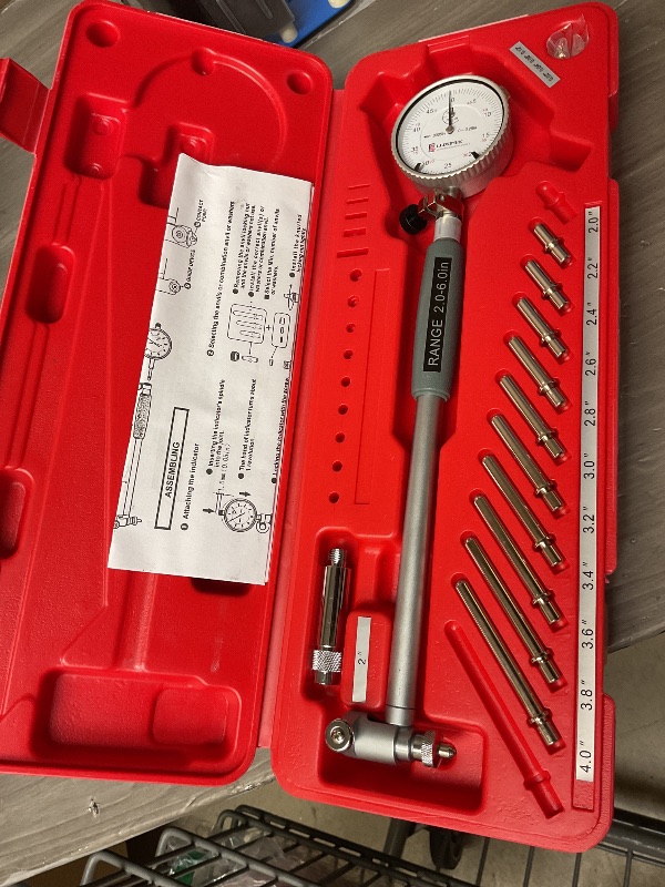Photo 1 of LLDSIMEX 2" - 6" Bore Gauge 0.0005" Increment Set
