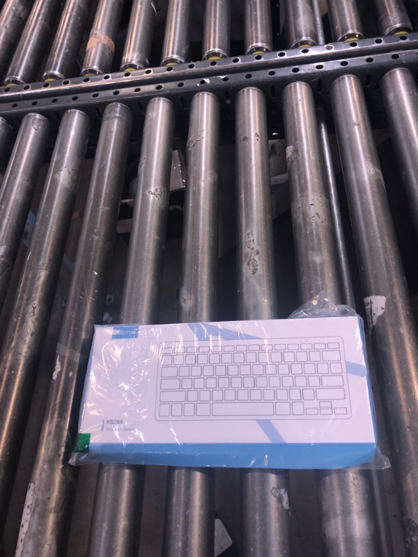 Photo 1 of OMOTON Bluetooth Keyboard Compatible with Mac, Compact Wireless Keyboard Compatible with MacBook Pro/Air, iMac, Mac mini/Pro Laptop and PC (Silver)