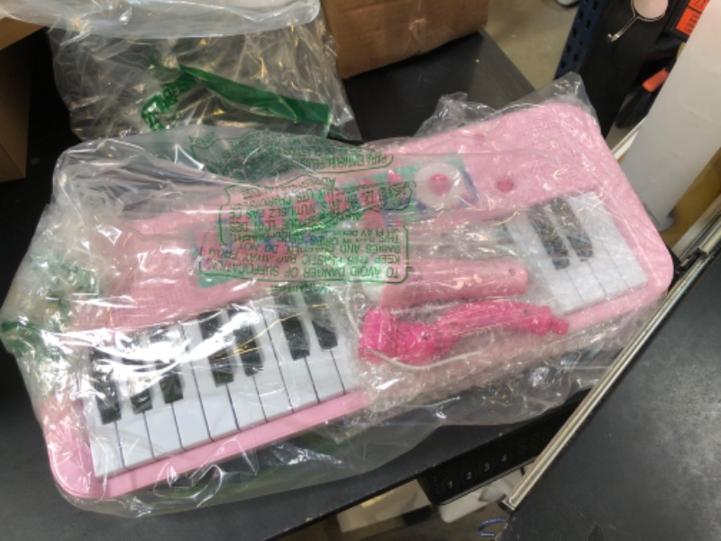 Photo 1 of Kids Piano Keyboard Toy for Girls - 37 Keys Pink Toddler Piano with Microphone and Two Speakers, Electronics Musical Instrument,Christmas Birthday Gifts for Kids 3 4 5 6 7 8 Year Old Boys and Girls