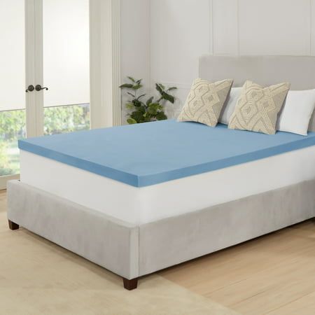 Photo 1 of Mainstays 3 Memory Foam Mattress Topper Queen
