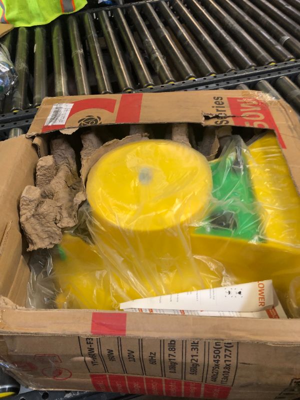 Photo 1 of GONFLABLE Air Blower, 950W 1.25HP Bounce House Blower, Portable Pump Fan Blower Perfect for Inflatable Bounce House, Bouncy Castle, Jumper, Water Slide, Leaf Blower Corded(950 Watt 1.25HP)
