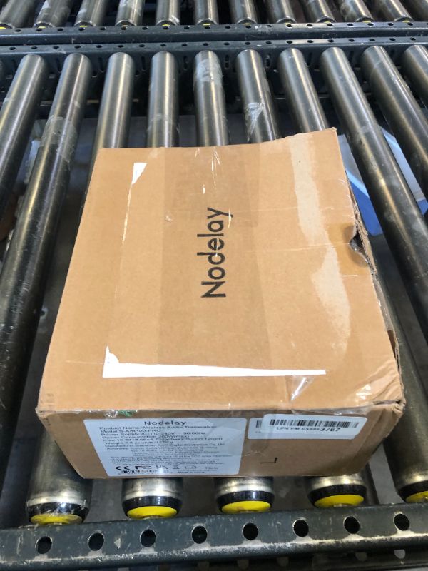 Photo 1 of Nodelay S-AIR100-PRO Wireless Rear Speaker kit, 5.8G Low Latency Audio Transmitter and Receiver, 80W+80W high Power, Compatible with A/V Receiver, Stable and Anti-Interference