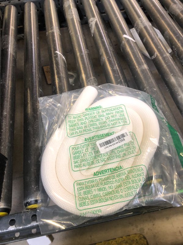 Photo 1 of Insulation Tubing, BESUNTEK 6ft Heat Preservation Insulated Foam Tubing Handle Grip Support, for Water Pipes, air Conditioning Pipes (0.47" × 0.39", White)