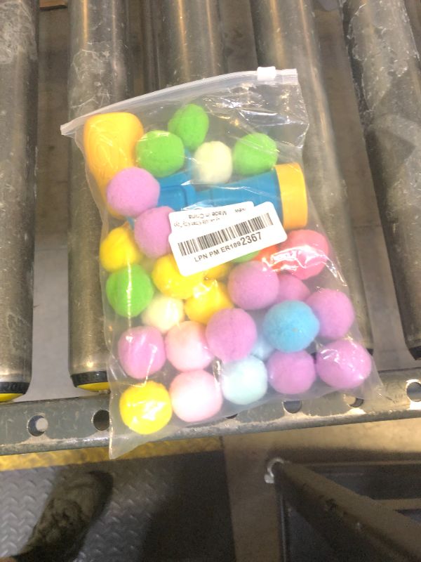 Photo 1 of MeoHui 31Pcs Cat Ball Toy Launcher Gun,Cat Balls Fetch Toy,30Pcs Plush Fuzzy Balls Launcher Cat Toy for Cats with 1 Gun,Funny Interactive Cat Toys for Bored Indoor Adult Cats,Cute Kitten Kitty Toys
