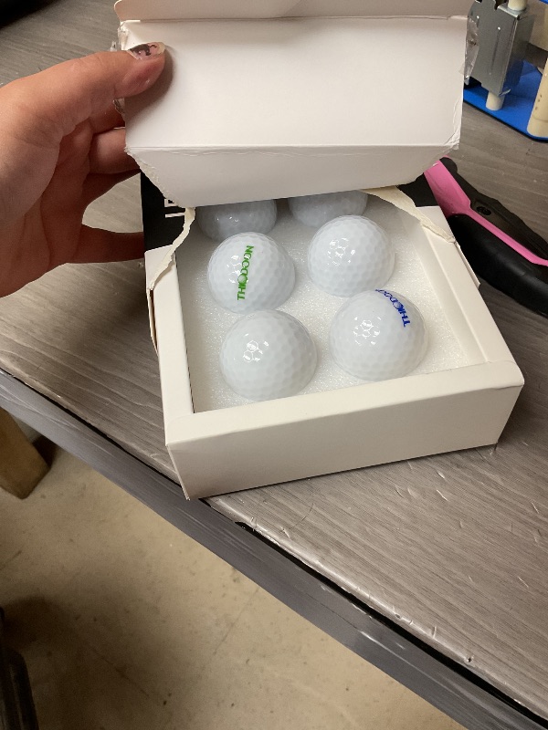 Photo 1 of THIODOON Glow in The Dark Golf Balls Light up Led Golf Balls Night Golf Gift Sets for Men Kids Women 6 Pack (6 Colors in one)