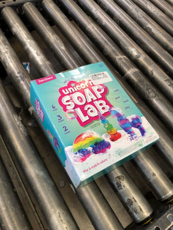 Photo 1 of Unicorn Soap Making Kit - Girls Crafts DIY Project Age 6+ Year Old Kids - Unicorn Girl Gifts - Science STEM Activity Teenage Gift - Make Your Own Soap Kits - Craft Toys Ages 6 7 8 9 10 11 12