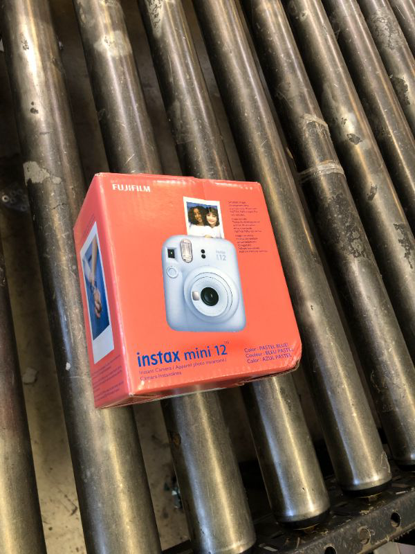 Photo 1 of Fujifilm Instax Mini 12 Instant Film Camera - Pastel Blue