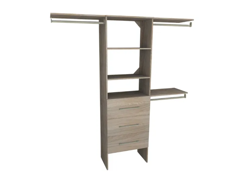 Photo 1 of ClosetMaid 3-Drawer 25" Tower Modern Closet Organization System