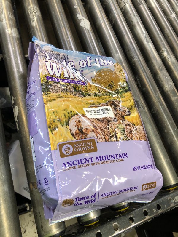 Photo 1 of Taste of the Wild Dry Dog Food, Sierra Mountain with Lamb, 5 Pound Bag by Taste of the Wild