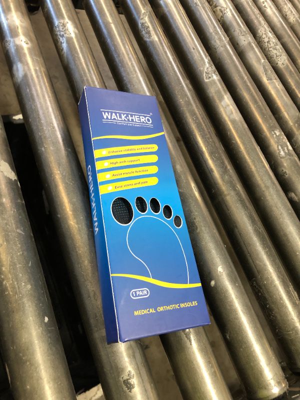 Photo 1 of Inserts Relieve Plantar Fasciitis - Flat Feet Insoles Arch Supports, Orthotic Insoles for Foot Pain Arch Pain Reduce Muscle Fatigue Absorb Shock (Mens 6-6 1/2 | Womens 8-8 1/2)