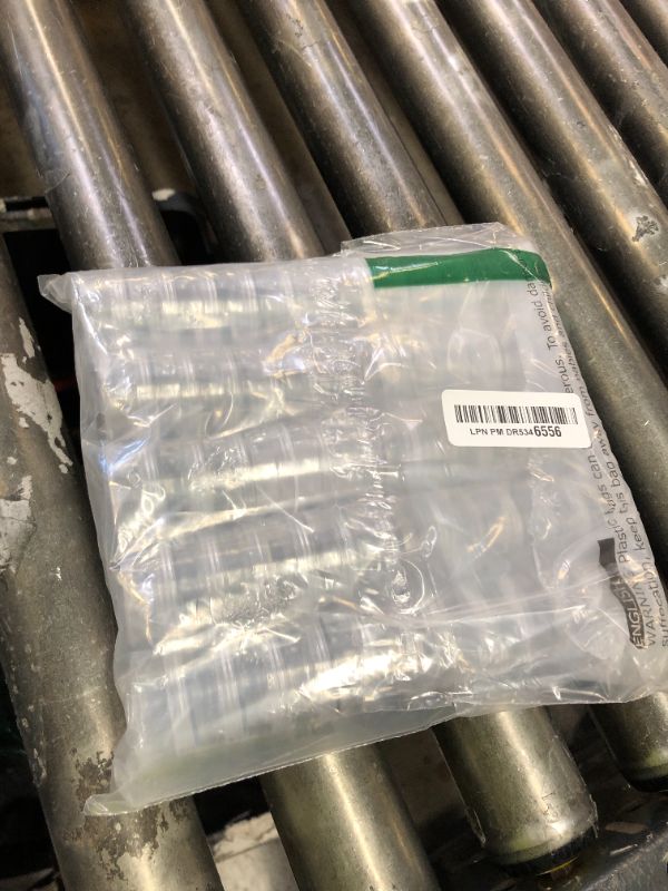 Photo 1 of Fengek 10 Sets 6 Layer Stackable Plastic Containers, 10G/10ML Clear Cosmetic Storage Box Round Organizer Jars for Beads, Buttons, Small Jewelry Findings