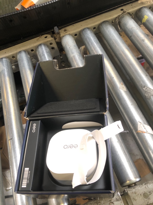 Photo 1 of Amazon eero 6 mesh wifi extender - Add up to 1,500 sq. ft. of Wi-Fi 6 coverage to your existing eero mesh wifi network