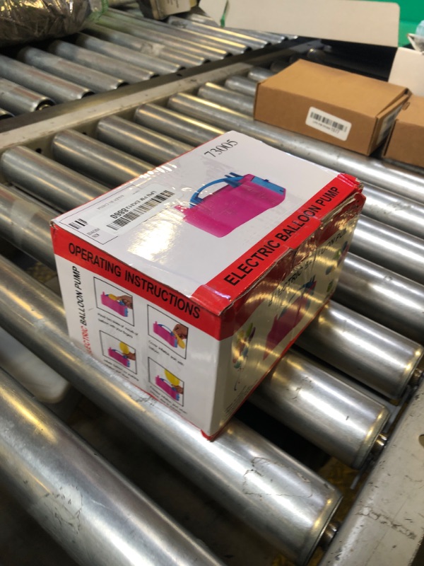 Photo 1 of IDAODAN Electric Balloon Pump, Portable Electric Balloon Blower Machine Balloon Air Pump Dual Nozzle110V 600W Balloon Inflator for Party Decorations