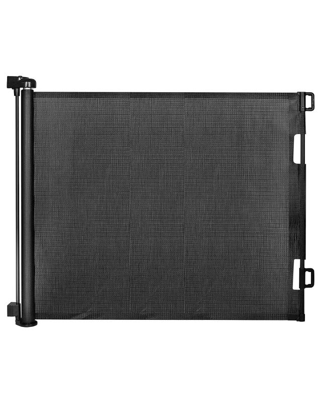 Photo 1 of Retractable Baby Gate for Doorways and Stairs, Mesh Safety Gate for Pet, Indoor & Outdoor Use, One-Hand Operation, Easy Installation,