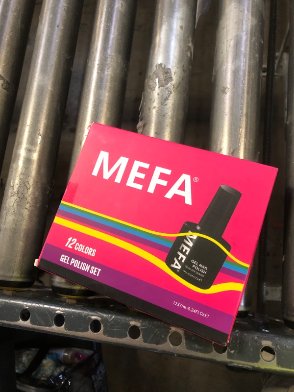 Photo 1 of MEFA Jelly Gel Nail Polish Set, 12 Colors Nude Pink Milky White Sheer Nail Polish Neutral Transparent Gel Nail Soak Off DIY Nail Art Home Salon Manicure Gifts for Girls