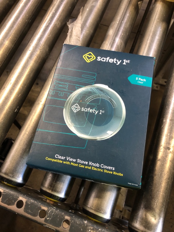 Photo 1 of Safety 1st Child Proof Stove Knob Covers, Clear View Stove Knob Safety Covers (Set of 5)