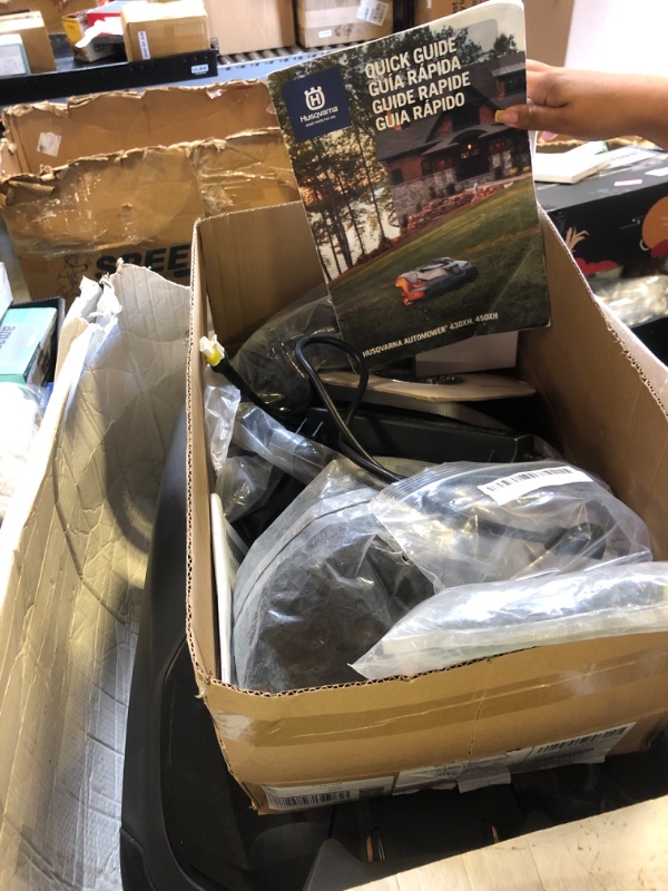 Photo 1 of *PARTS ONLY*Husqvarna Automower 430XH Robotic Lawn Mower with GPS Assisted Navigation, Automatic Lawn Mower with Self Installation, Ultra-Quiet Smart Mowing Tech for Medium to Large Yards (0.8 Acre) 967852945