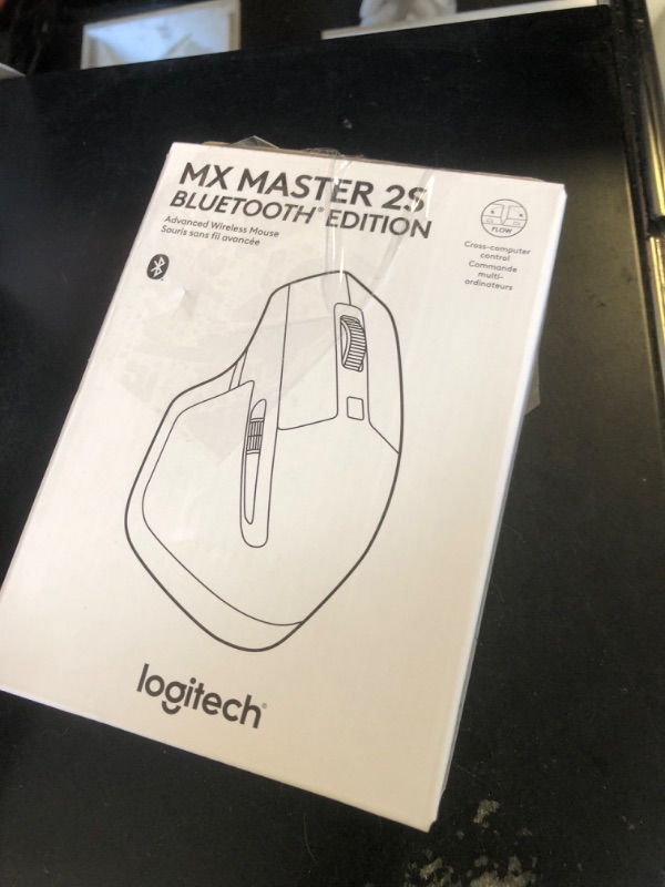 Photo 1 of Logitech MX Master 2S Bluetooth Edition Wireless Mouse, Multi-Surface, Hyper-Fast Scrolling, Ergonomic, Rechargeable, Connects Up to 3 Mac/PC Computers - Graphite