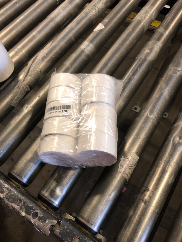 Photo 1 of 2" Pvc  End Cap (Fits 2.375" OD), 10 Pack Heavy Duty Slip-On Cap Fitting for Schedule 40 Pipe