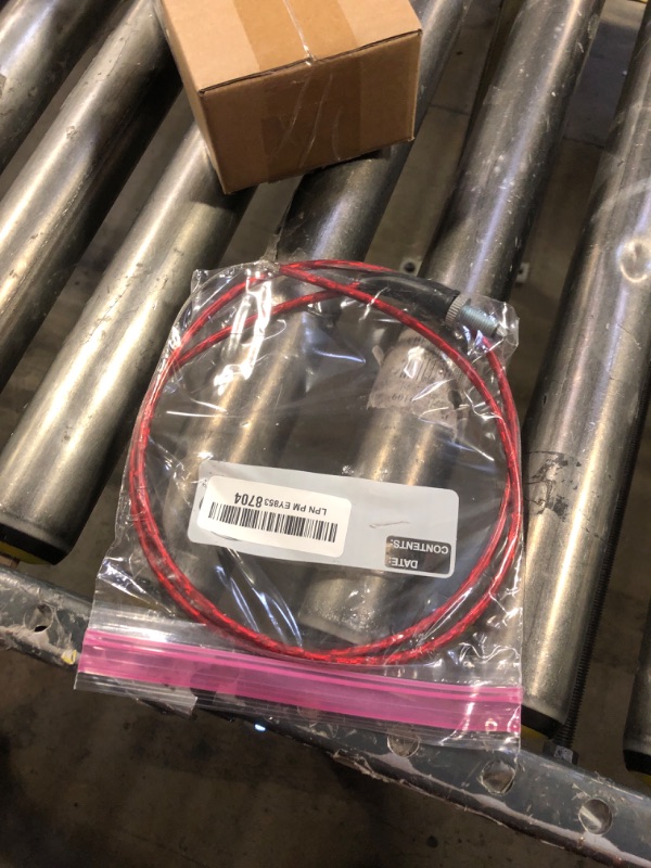 Photo 1 of HOLATO 50'' Throttle Cable for Predator 212cc 6.5hp Coleman CT100U CT200U BT200X Baja Warrior Doodlebug Db30 Mb165 Mb200 MOTOVOX MBX10 MBX11 MBX12 RT200 Mini Bike GX160 GX200 Pit Dirt Bike Parts Red