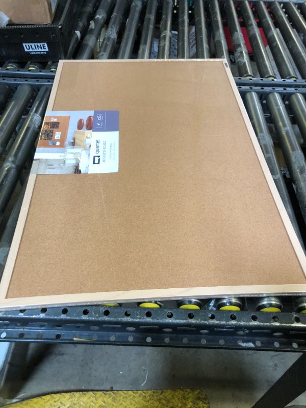 Photo 1 of Quartet 22.5 in. H x 35 in. W Screw-Mounted Bulletin Board
