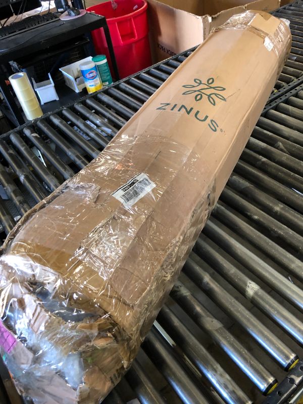 Photo 1 of ZINUS 10 Inch True Support Hybrid Mattress [New Version], Queen, Fiberglass Free, Medium Feel, Motion Isolation, Certified Safe Foams & Fabric, Mattress in A Box