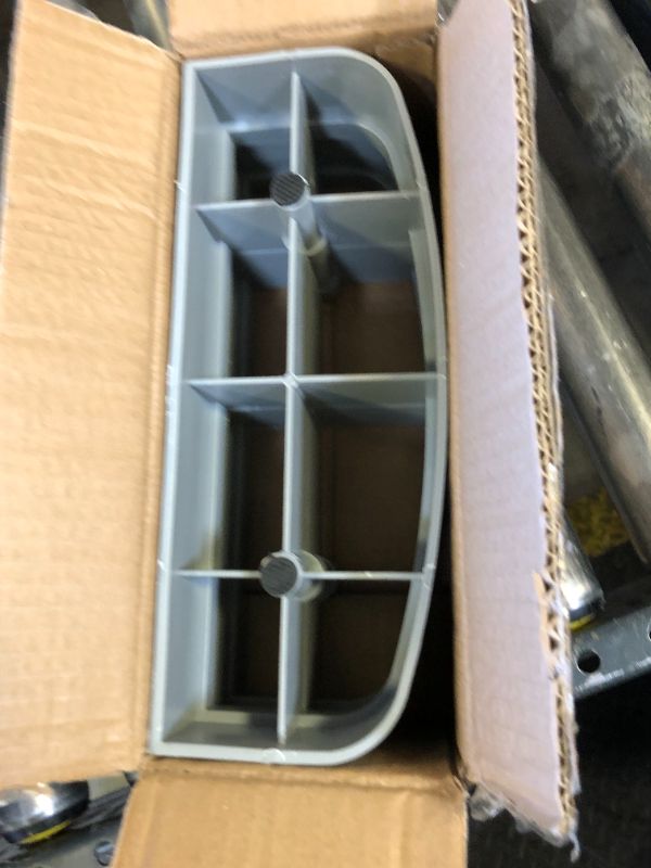 Photo 1 of Tone Fitness Pair of Risers for Aerobic Step, Gray (HHBA-TNRISER)
