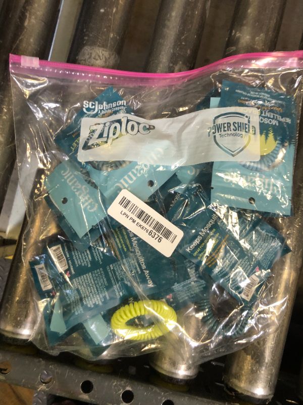 Photo 1 of Cliganic 25 Pack Mosquito Repellent Bracelets for Adults & Kids - Natural DEET-Free Bands, Individually Wrapped
