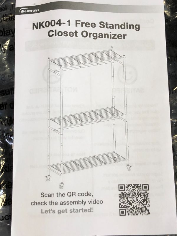 Photo 1 of Free Standing Closet Organizer 