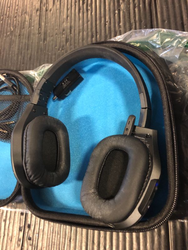 Photo 1 of BlueParrott S450-XT Stereo Bluetooth Wireless Headphones 82% Noise Canceling Over Head Headset with Mic for Music and Calls, Hi-Fi Stereo Audio, 300 ft. Wireless Range, 24 hrs. Talk Time, Black