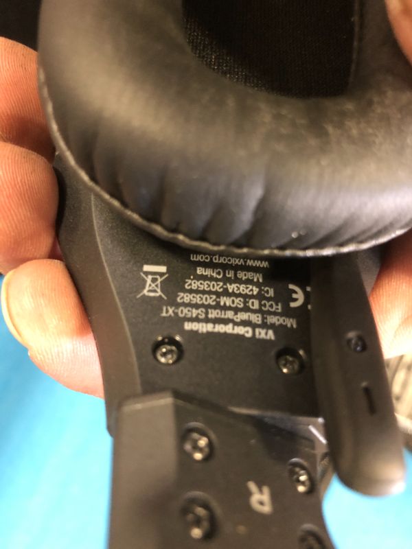 Photo 1 of BlueParrott S450-XT Stereo Bluetooth Wireless Headphones 82% Noise Canceling Over Head Headset with Mic for Music and Calls, Hi-Fi Stereo Audio, 300 ft. Wireless Range, 24 hrs. Talk Time, Black