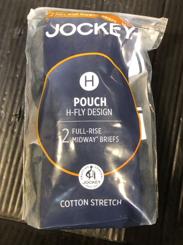 Photo 1 of Jockey Men's Underwear Pouch Brief - 3 Pack, Black, M