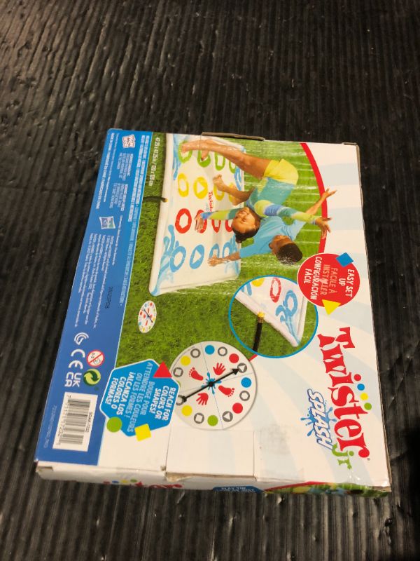Photo 1 of Hasbro Twister Jr. Splash – Outdoor Inflatable Water Twister Game for Kids
