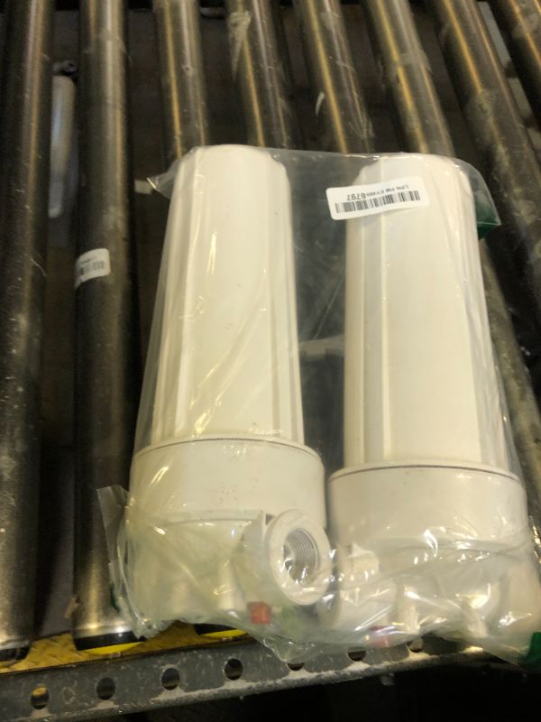 Photo 1 of MewMore FHW10 Whole House Water Filter Housing, Fit 10"x2.5" Sediment etc Filters for Well and City Water, Pre-Filtration System for Home, 3/4" NPT Port, Pressure Release