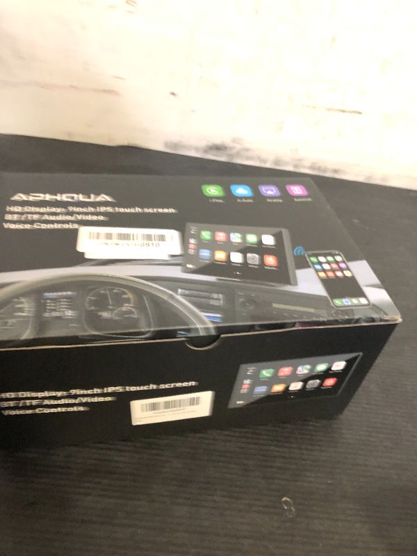 Photo 1 of Wireless Protable Carplay & Android Auto with 2.5K Dash Cam, 1080P Backup Camera, Portable 9" HD IPS Screen for Car, GPS Navigation, Bluetooth, AirPlay, MirrorCast, AUX/FM Transmitter