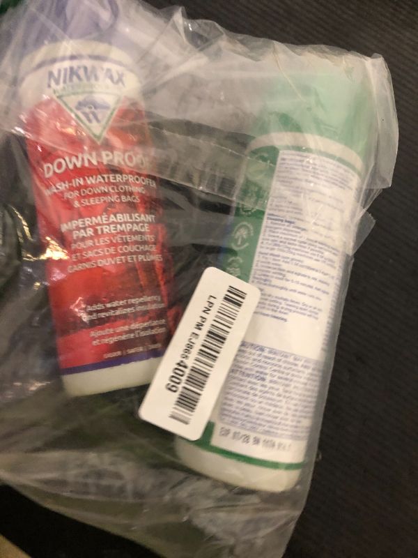 Photo 1 of Nikwax Hardshell Cleaning & Waterproofing Duo-Pack, 300ml, Cleans and Restores Water Repellency on Jackets, Rain, Ski, and Snow Gear, Outerwear, Safe for Gore-Tex and DWR