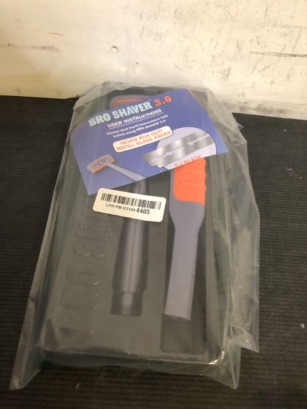 Photo 1 of BroShaver 3.0, DIY Back & Body Hair Trimmer - Wet or Dry Shave for Men. Split Handle Razor with Ergonomic Grip
