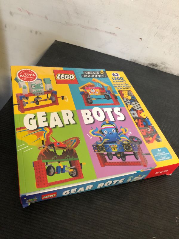 Photo 1 of Klutz Lego Gear Bots Science/STEM Activity Kit for 8-12 years