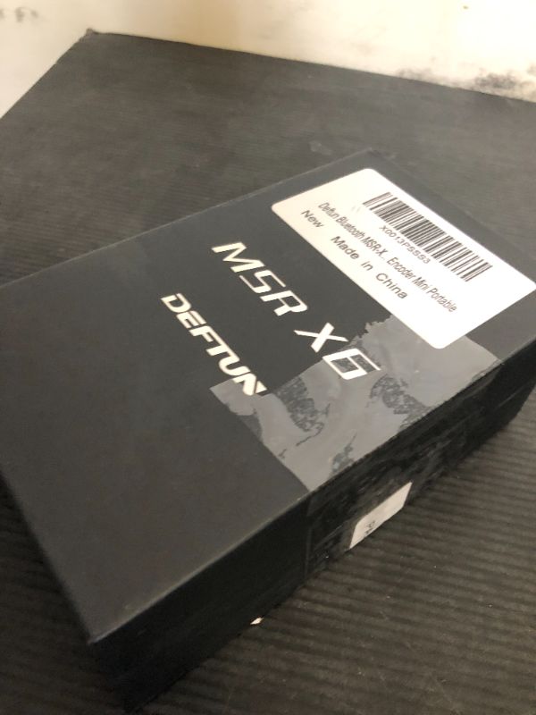 Photo 1 of Deftun Bluetooth MSR-X6(BT) MSRX6BT Magnetic Stripe Card Reader Writer Encoder Mini Portable