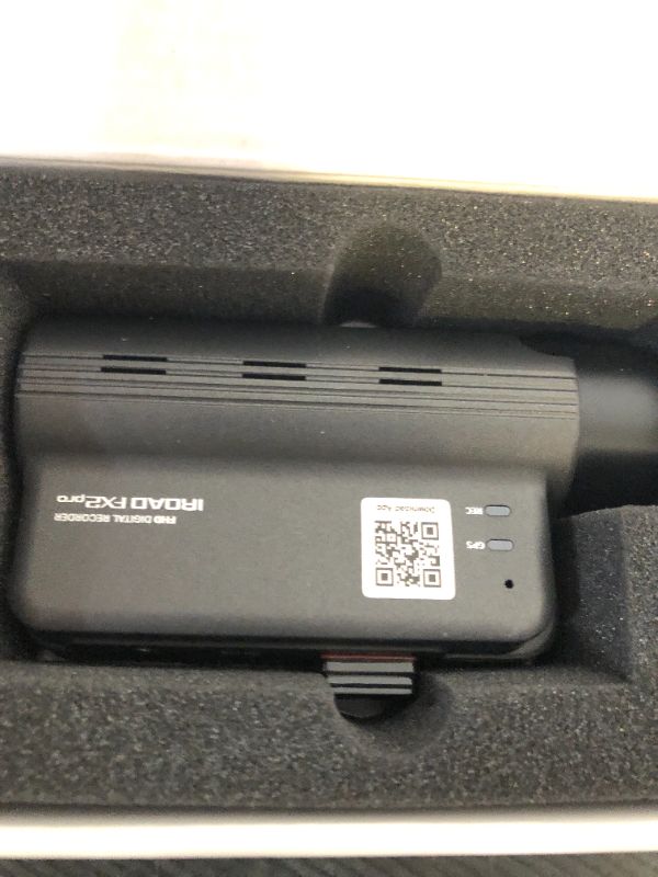 Photo 1 of IROAD PRO FX2 Front Dash Cam, FHD 1080p HDR with Sony STARVIS sensor, MADE IN KOREA, Time Lapse, GPS, 140º Wide Angle, ADAS, Wi-Fi, X-Vision, Battery Discharge Prevention, Mobile APP, 64GB SD INCLUDED