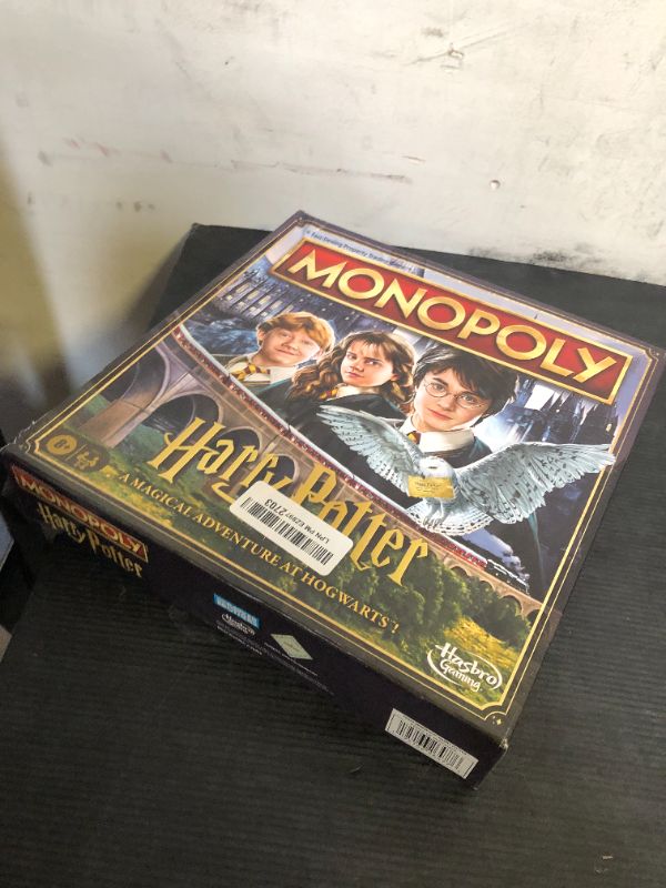 Photo 1 of Monopoly Harry Potter Edition Board Game | A Magical Adventure at Hogwarts | Ages 8 and Up | 2 to 6 Players | Family Games | Gifts for Kids and Adults