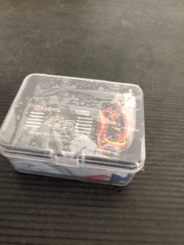 Photo 1 of FLASH HOBBY 45KG Coreless Servo 8.4V High Torque Full Metal Gear Servo, IP67 Waterproof Steering RC Servo with Control Angle 270° for 1/10 Scale RC Cars, RC Crawler, Trucks & Robot Parts (45KG)