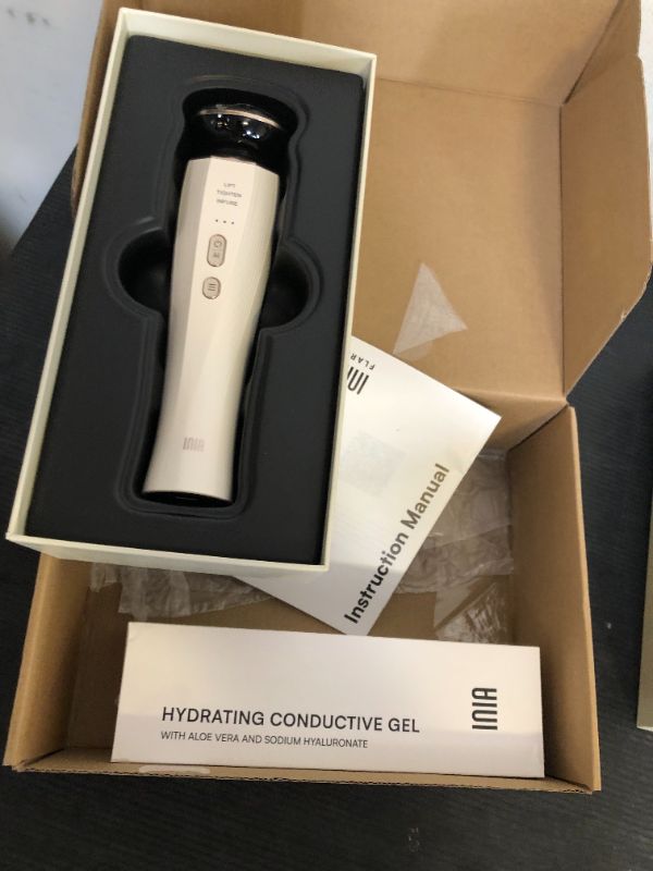 Photo 1 of INIA 3-in-1 Red Light Therapy for Face and Neck, Skin Tightening Device True Beauty Glow Facial Massager for Skin Care, Effective Wrinkle Reduction Anti-Aging with Lifting, Tightening, Infusing