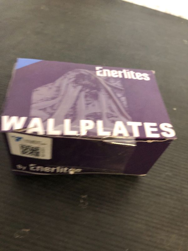 Photo 1 of ENERLITES Duplex Wall Plates Kit, Electrical Outlet Covers, Standard Size 1-Gang 4.50" x 2.76", Unbreakable Polycarbonate Thermoplastic, Electric Receptacle Plug Covers, 8821-W-10PCS, White, 10 Pack
