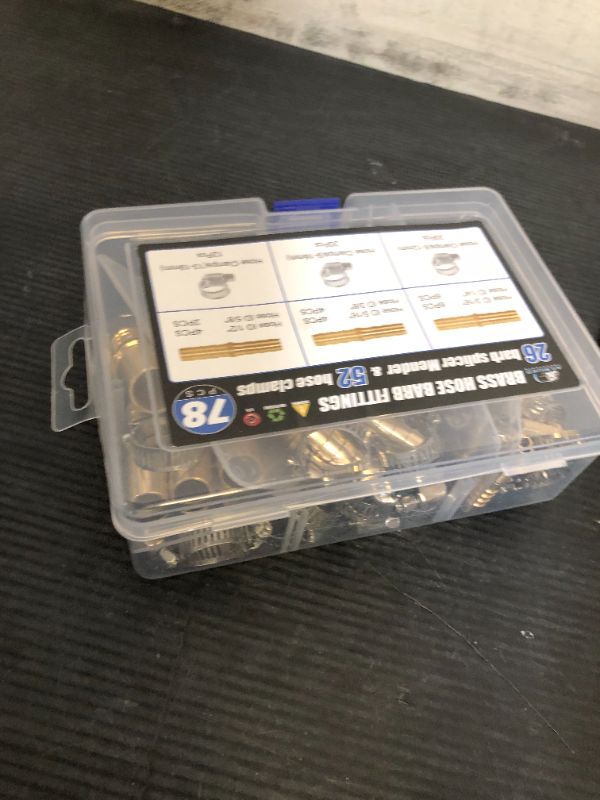 Photo 1 of Brass Hose Barb Fitting Kit