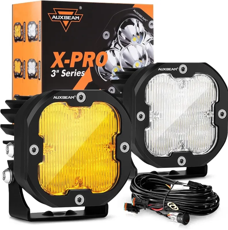Photo 1 of Auxbeam X-Pro Series Pod Lights 3"