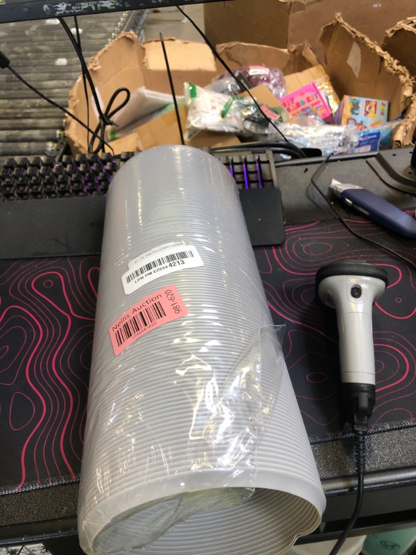 Photo 1 of BEWAVE Portable Air Conditioner Hose, Portable Exhaust Vent Hose with 5.9 Inch Diameter, Universal Replacement AC Vent Hose Length up to 78.7"
