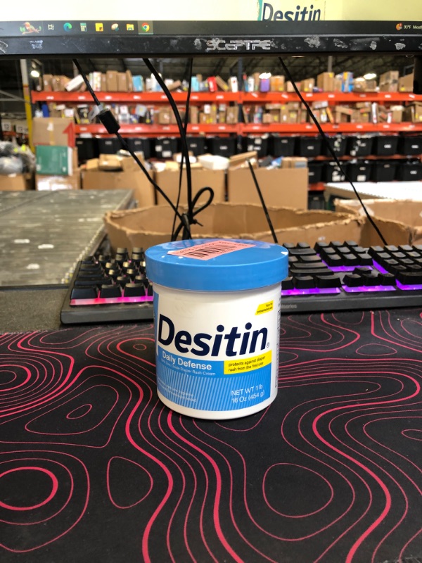 Photo 1 of Desitin Daily Defense Baby Diaper Rash Cream with 13% Zinc Oxide, Barrier Cream to Treat, Relieve & Prevent Diaper Rash, Hypoallergenic, Dye-, Phthalate- & Paraben-Free, 16 oz