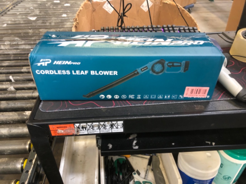 Photo 1 of HEINPRO Small Leaf Blower Cordless Mini Compatible with Makita 18V Battery (Bare Tool) 200MPH Powerful Portable Electric Leaf Blower 3 Speed Compact Handheld Leaf Blowers for Jobsite, Lawn Care