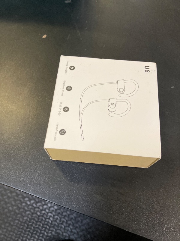Photo 1 of Bluetooth Headphones,Wireless Earbuds IPX7 Waterproof Sports Earphones with Mic HD Stereo Sweatproof in-Ear Earbuds Gym Running Workout 8 Hour Battery Noise Cancelling Headsets